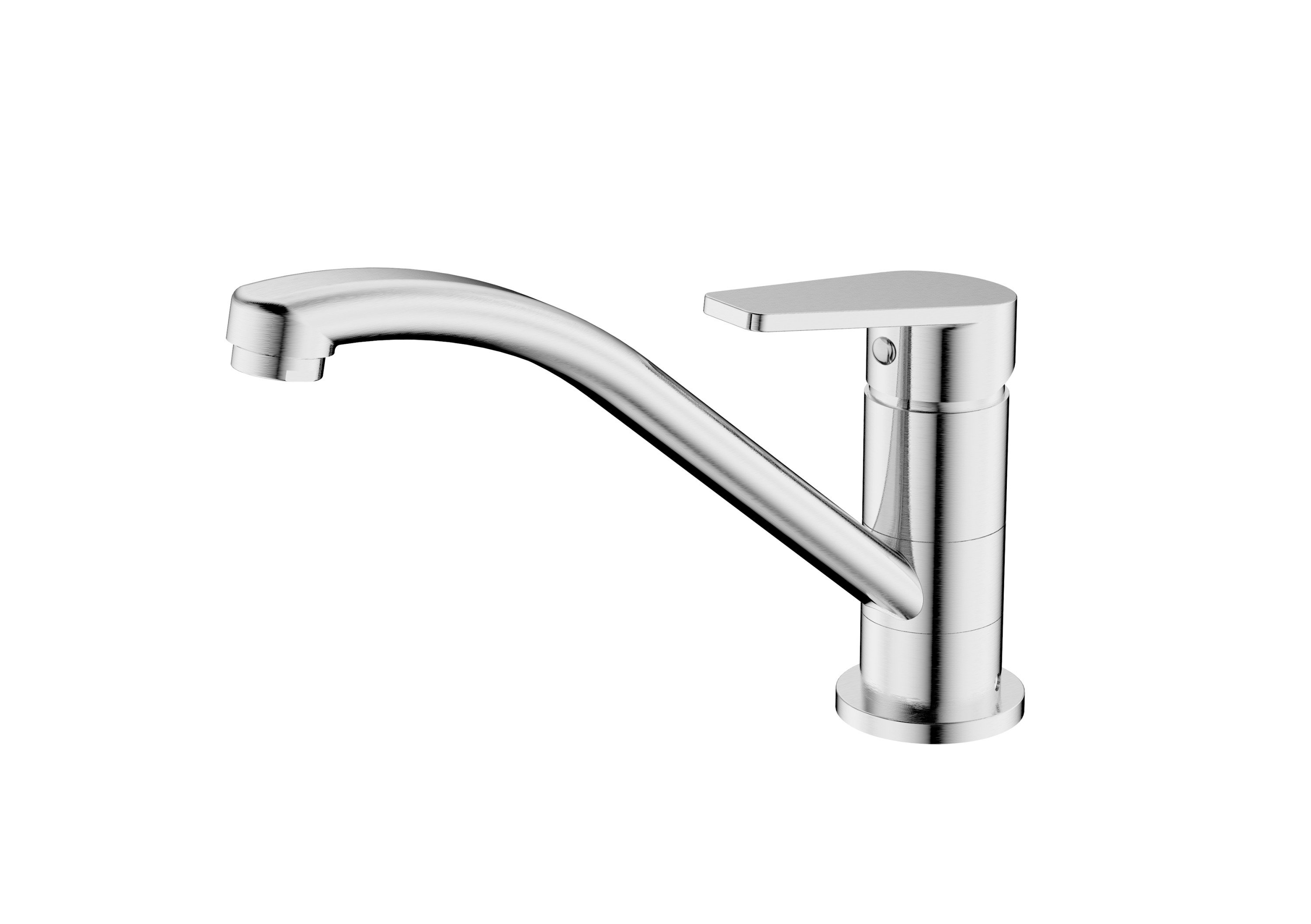 Bristan Cinnamon Easyfit Monobloc Sink Mixer Brushed Nickel CNN EFSNK BN