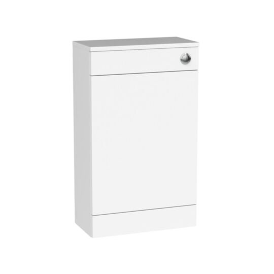 Tucker French Amersham 500mm Square Edge Back To Wall WC Unit Matt White