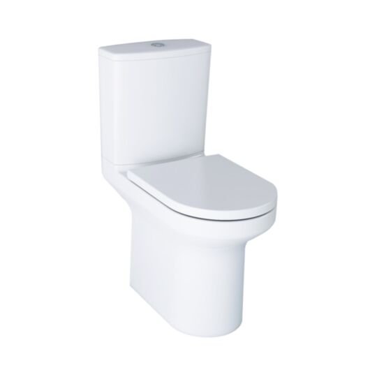 Tucker French Marlowe Comfort Height Rimless Open Back Close Coupled Pan