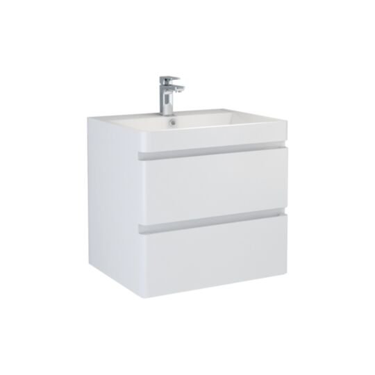 Tucker French Marlowe 600mm Wall Mounted Two Drawer Basin Unit