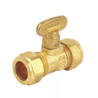 22mm Compression Isogas Cock 351680