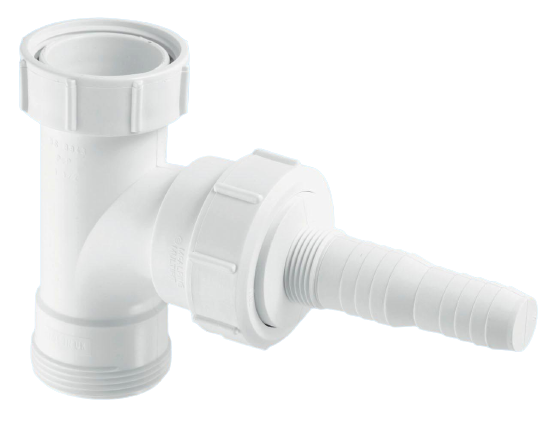McAlpine 1 1/2" x 3/4" Domestic Appliance Tee V33L