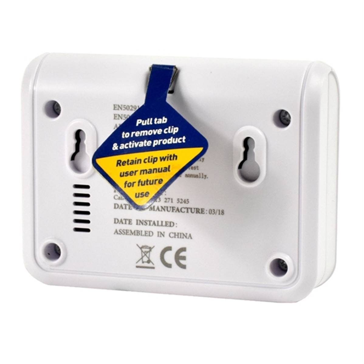 Arctic Hayes SleepSafe Carbon Monoxide Alarm Sealed (10yr) COA10
