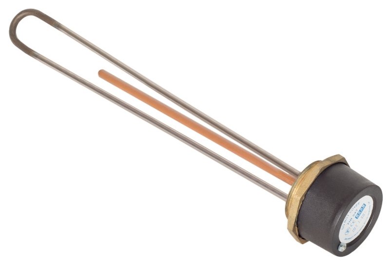 Tesla 14" Incoloy/Copper Immersion Heater & Dual Safety Thermostat
