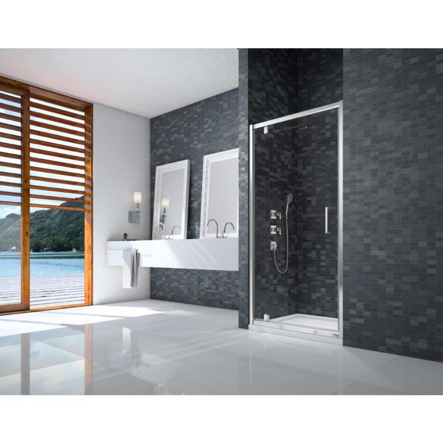 Merlyn Ionic Essence 760mm Framed Pivot Door DWH06B0