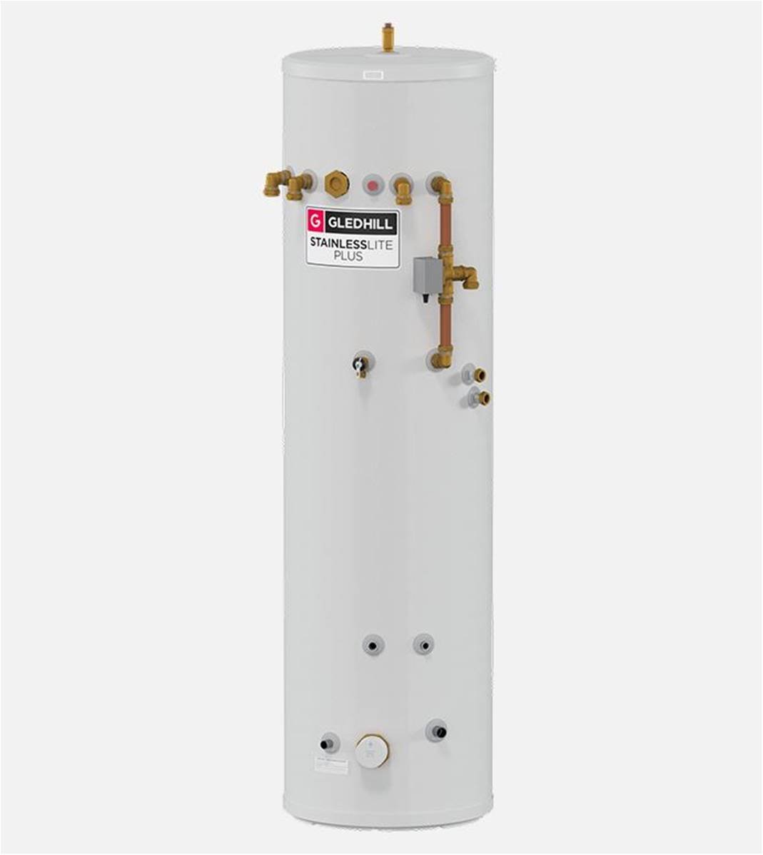 Gledhill StainlessLite Plus 200L DUO Heat Pump with Buffer Store PLUHP200DUO