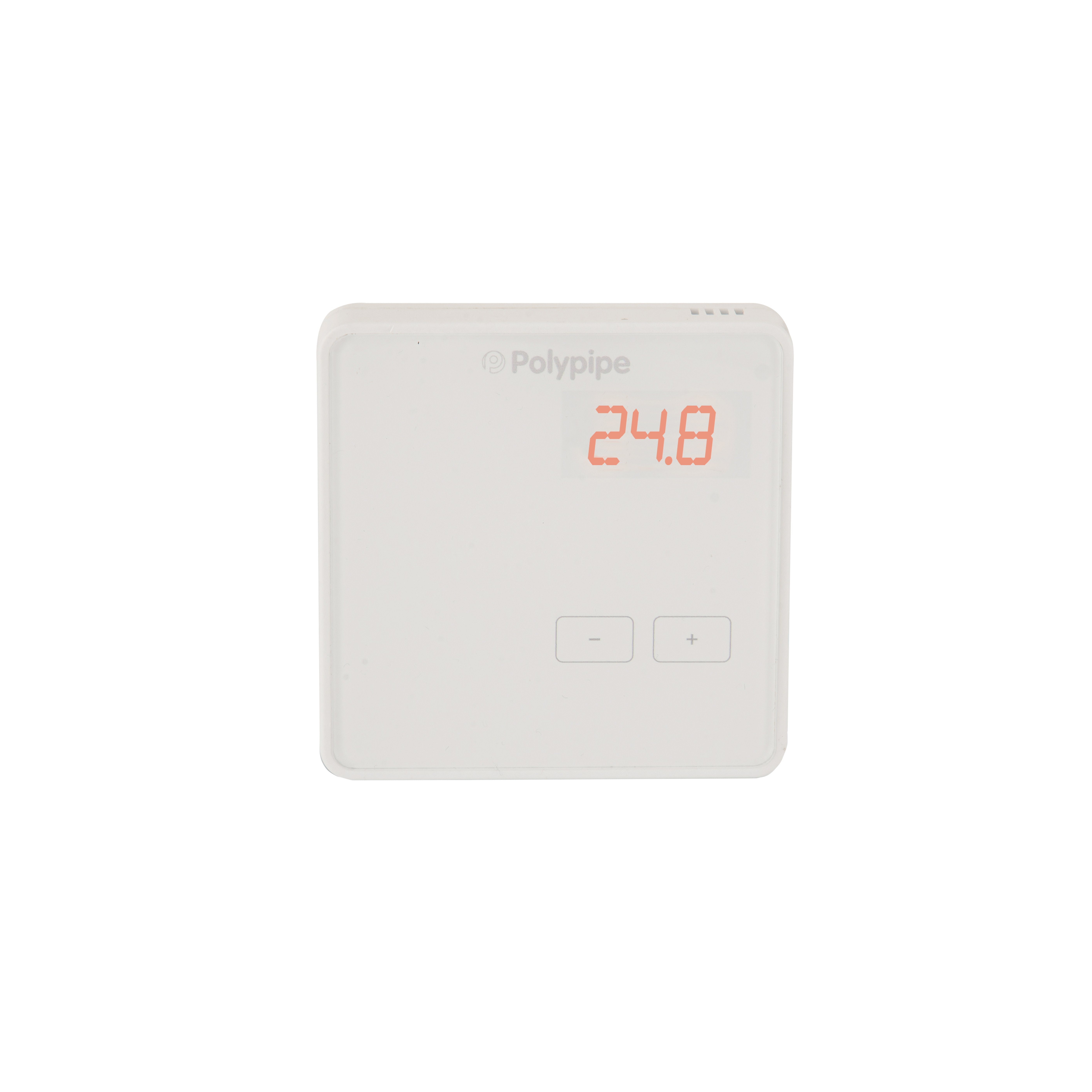 Polypipe Thermostats Single Zone Temperature Sensor with Boost Function White