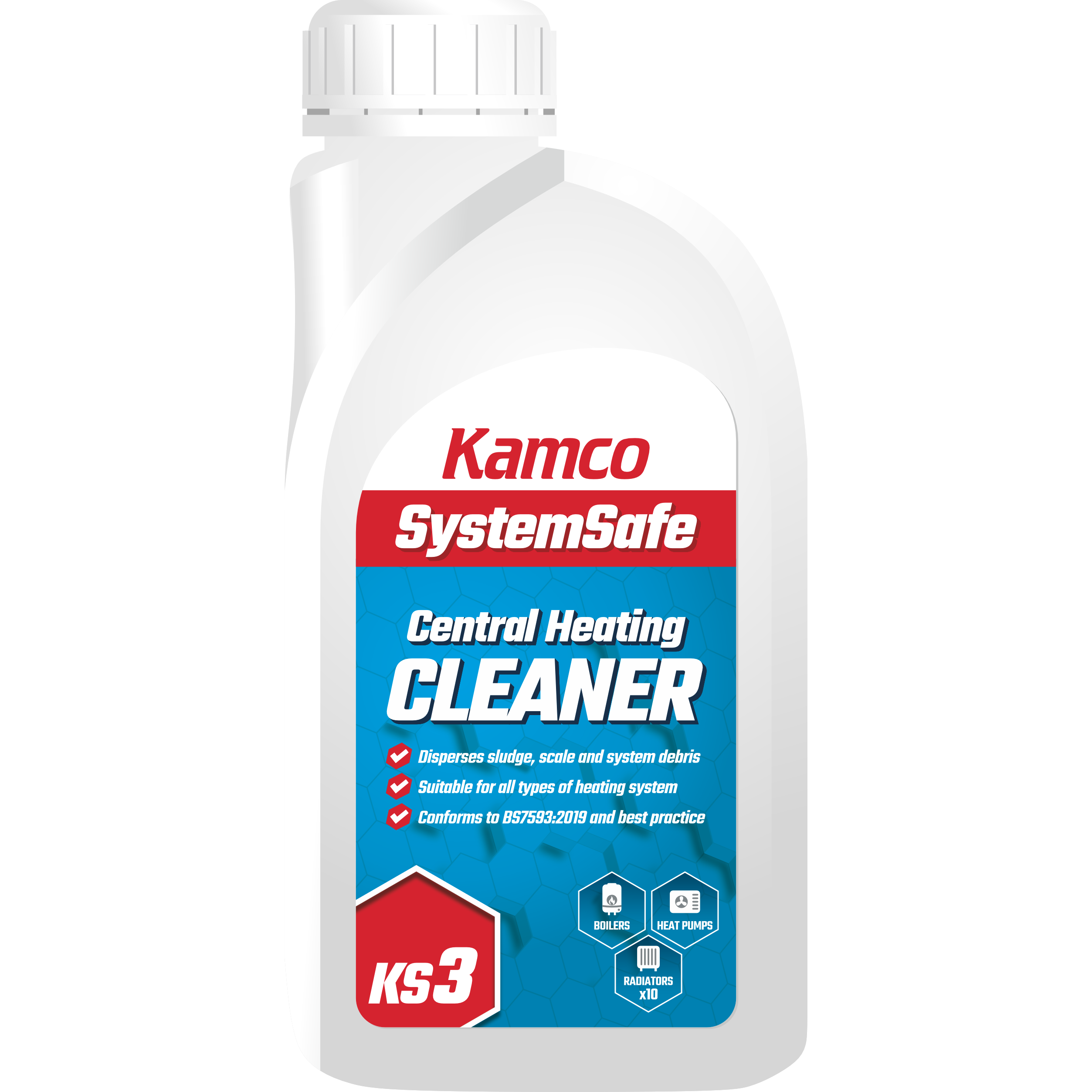 Kamco SystemSafe KS3 Central Heating System Cleaner 500ml BPC006