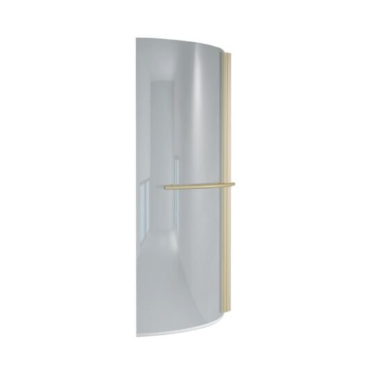 Tucker French Rushmere 6mm Curved Shower Bath Screen