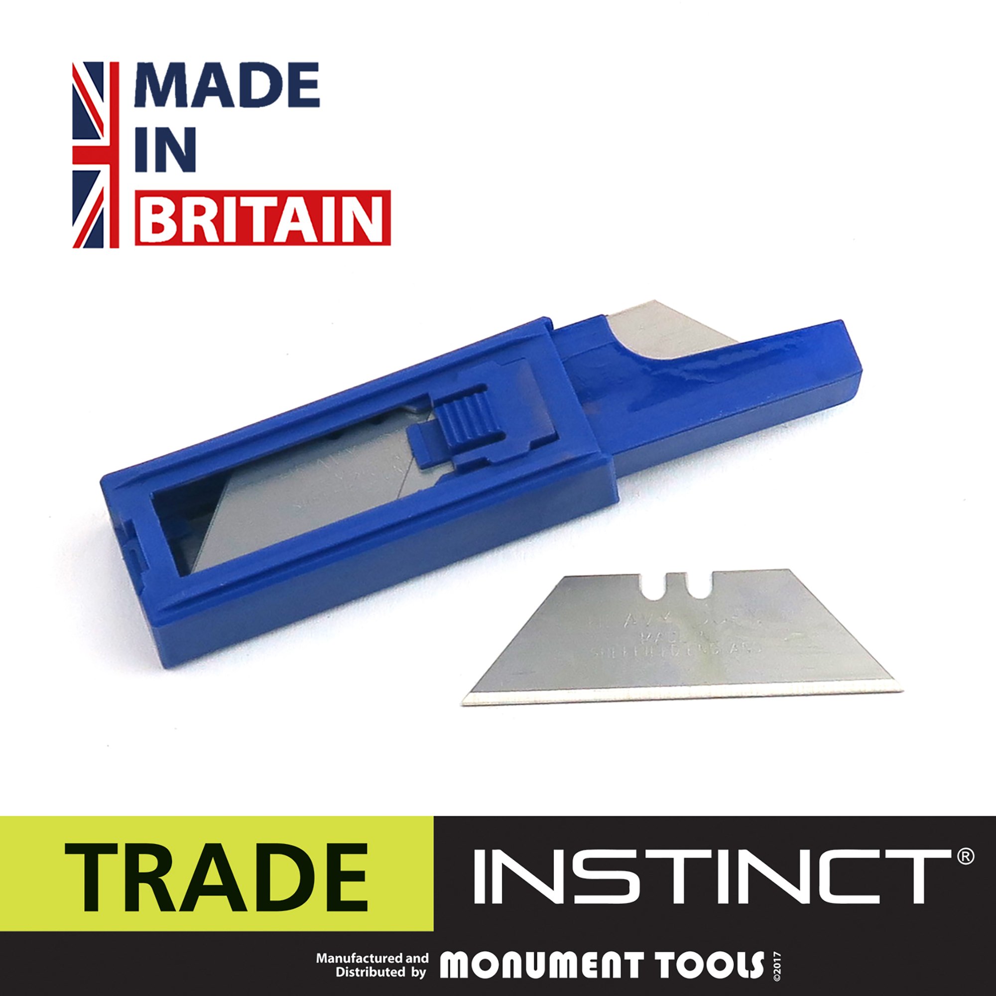 Instinct Pack of Ten Standard Trapezoidal Knife Blades INST1024