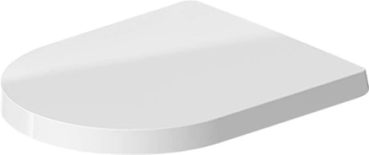 Duravit Me by Starck Toilet seat White Satin Matt High Gloss