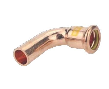 Westco 15mm 45 Degree Straight Elbow Gas Press 74339