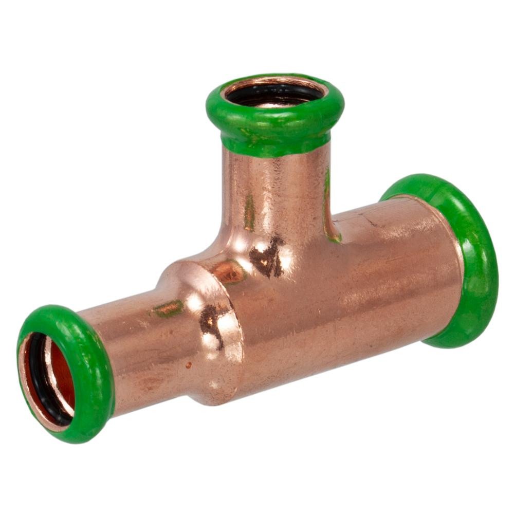 Pegasus 22mm x 15mm x 15mm PressFit Reducing Tee End and Branch 437713