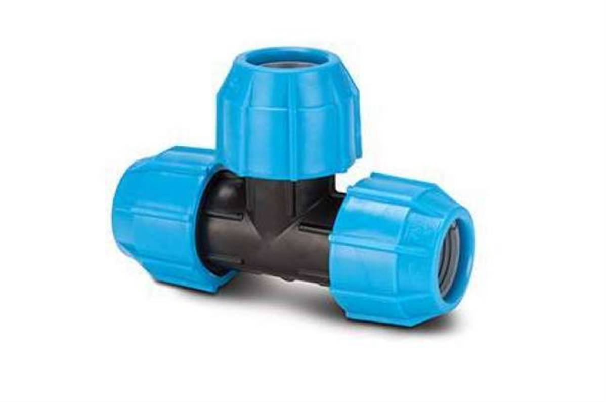 Polypipe PolyFast 20mm Equal Tee 40220
