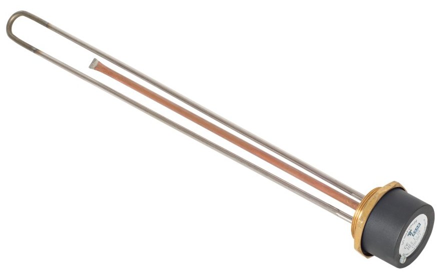Tesla 27" Incoloy/Copper Immersion Heater & Dual Safety Thermostat