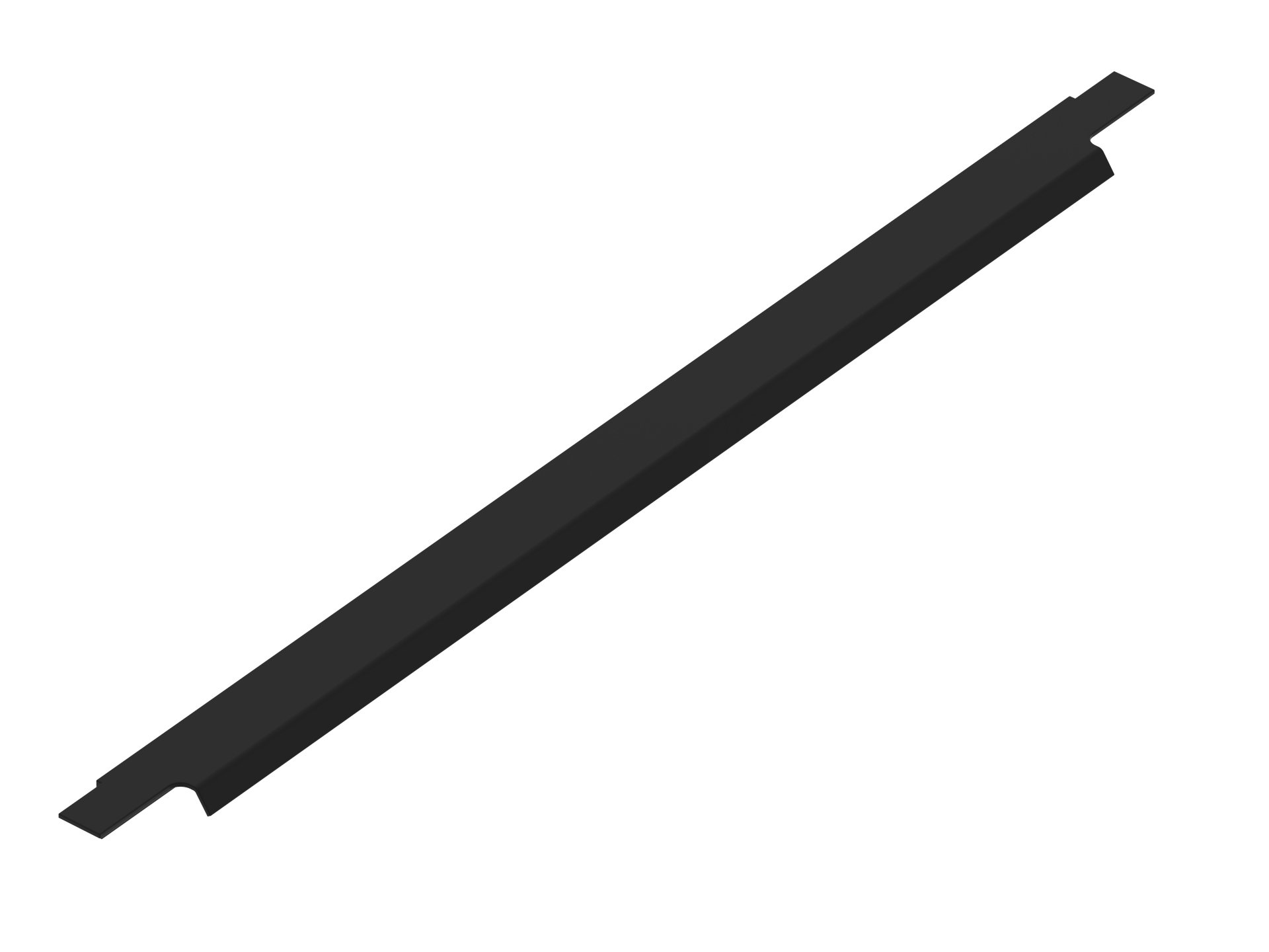 Instinct Andros 600mm Drawer Handle Black INST0411103