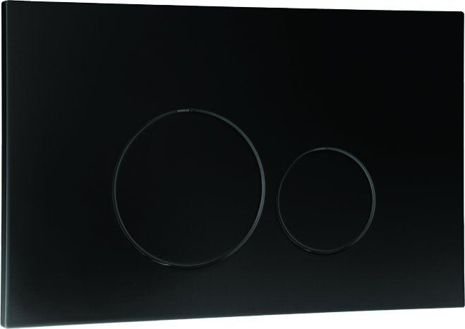 Instinct Look Dual Flush Press Panel INST-FRPP-35BK