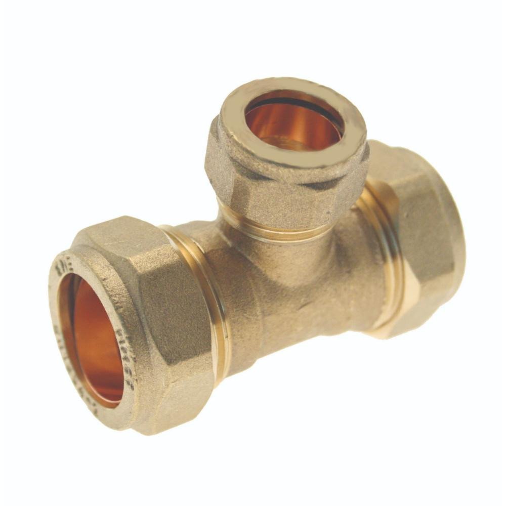 28mm x 28mm x 15mm Compression Tee 318430