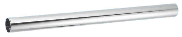 McAlpine 35mm x 1m CP Brass Waste Pipe PIPE35-1000-CB