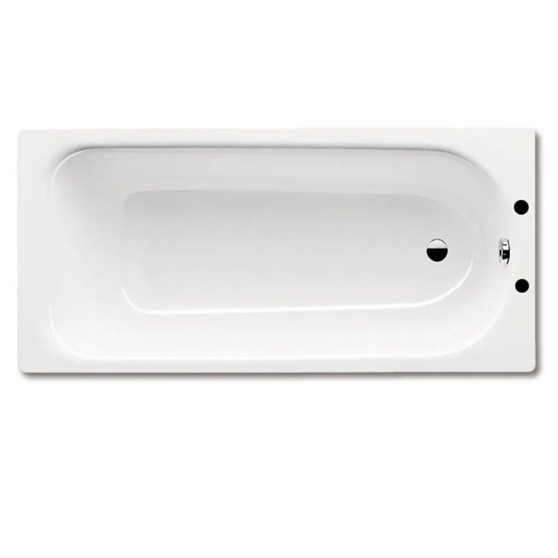 Kaldewei 1700 x 700mm 2 Tap Hole Anti Slip Eurowa Bath White BS04501