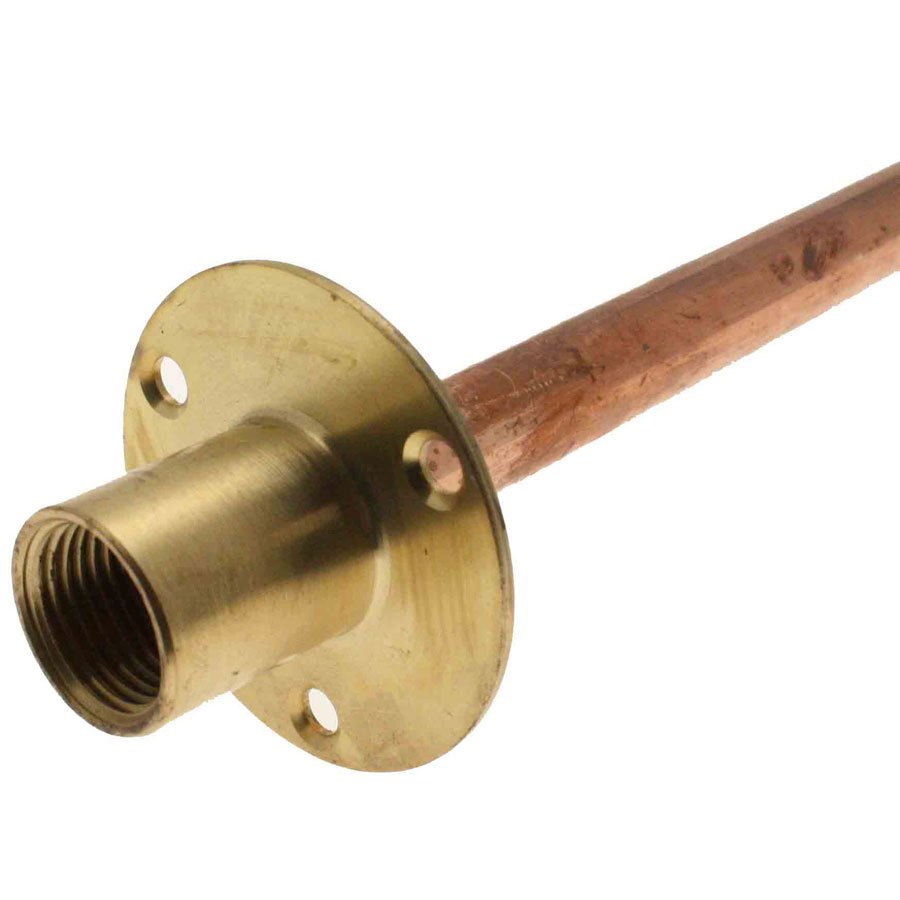 15mm x 600mm Garden Tap Wall Plate 334540