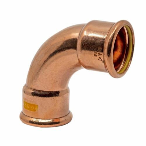 Navigator Press Fit M Profile Water 90 Degree Equal Elbow 22mm Copper PFWE-22