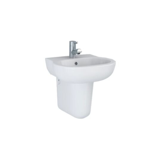 Tucker French Amersham 450mm One Taphole Basin (Semi Pedestal)
