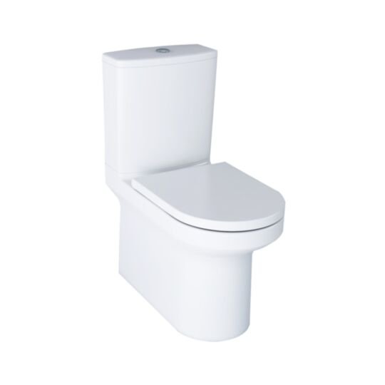 Tucker French Marlowe Standard Height Rimless Closed Back Close Coupled Pan