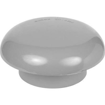 Davant 110mm Mushroom Vent Cowl Solvent Weld Grey SSLG0050