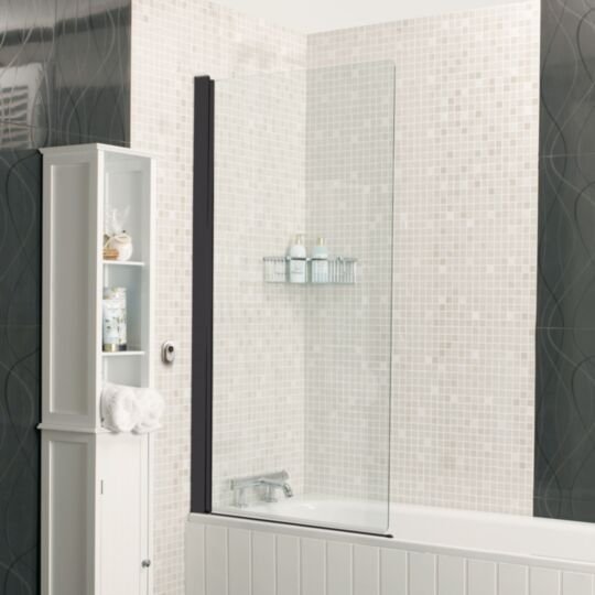 Tucker French 6 Power Shower Bath Screen 820mm
