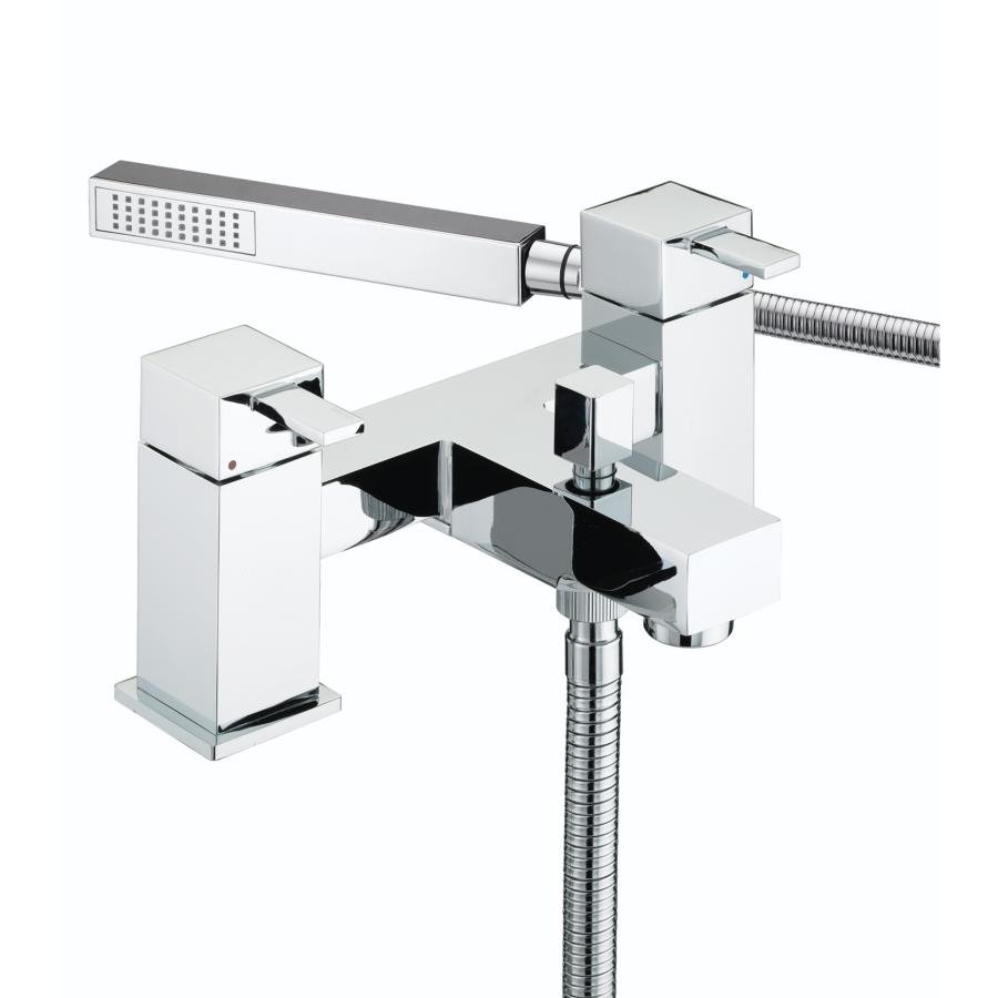 Bristan Quadrato Bath Shower Mixer Chrome