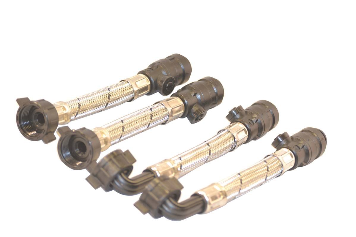 Salamander Set of 4 x 15mm Flexible Anti Vibration Couplers AV2 