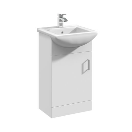 Tucker French Radlett 450mm Floor Standing Single Door Basin Unit