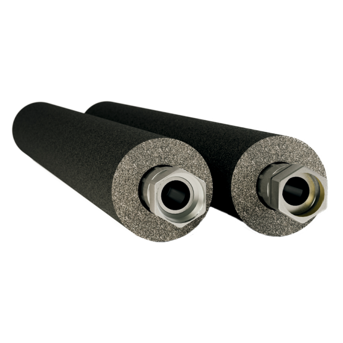 Inta 2 Pack 750mm Pre Insulated Hoses 1¼" Female Swivel X 35mm HPHOSE75035