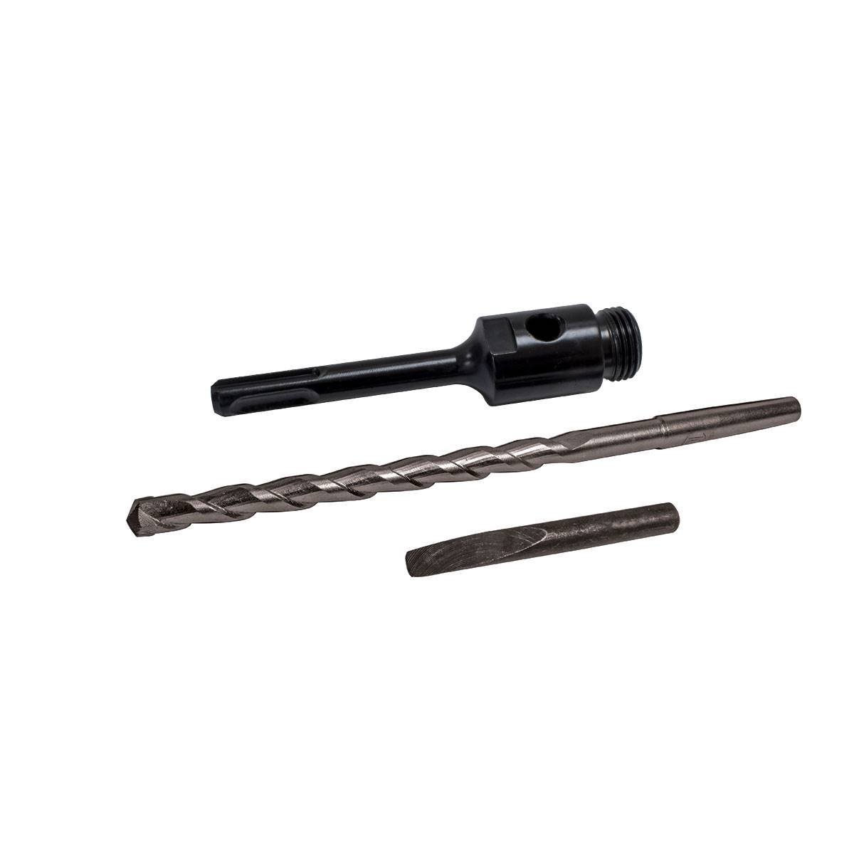 Mexco SDS Adaptor Pack with Drift Key and 175mm A-Taper Guide Rod A10SDSPK80
