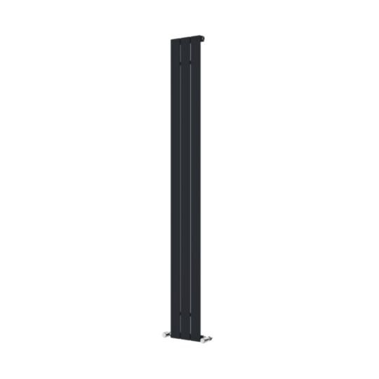 Tucker French 1800 x 220mm Single Panel Anthracite Vertical Radiator (Heating Only)
