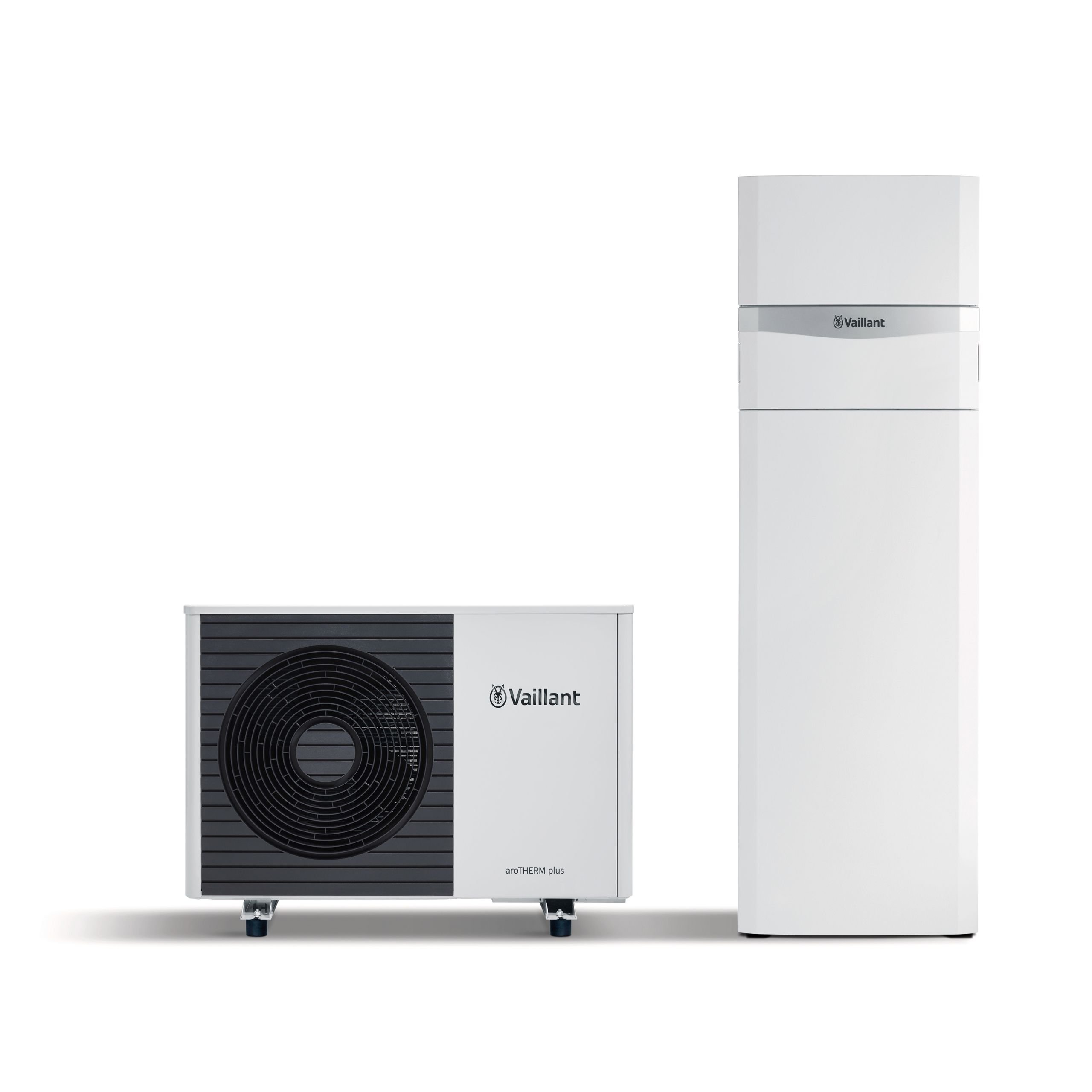 Vaillant aroTHERM Plus 10kW Air-To-Water Heat Pump & 190L uniTOWER