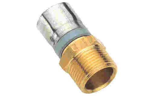 Buteline Brass Male Press Connection 22 x 3/4" BBM32