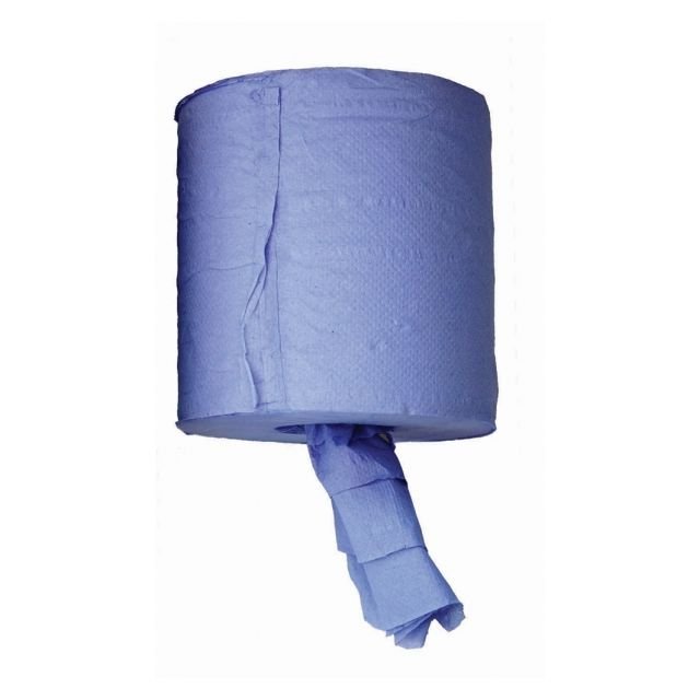 Todays Tools Blue Centre Feed 2 Ply Paper Rolls BLPR