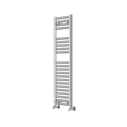 Instinct 25mm Cross Bar Straight Towel Rail 1200x300mm Heating Only