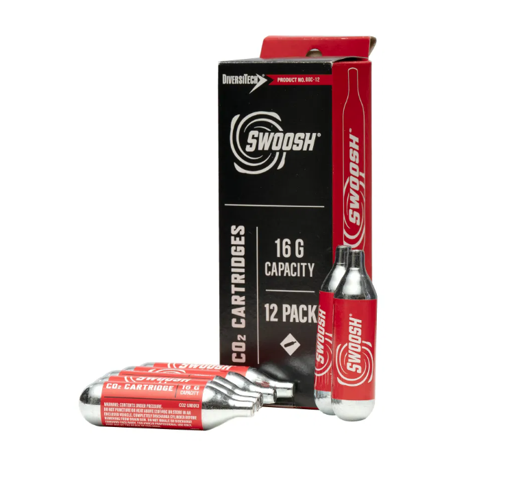 Arctic Hayes Drain Gun - Pack 12 CO2 Cartridges