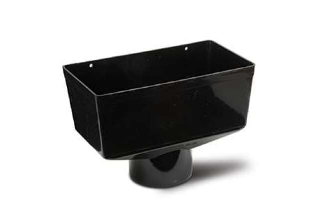 Polypipe 110mm Large Hopper Head Black
