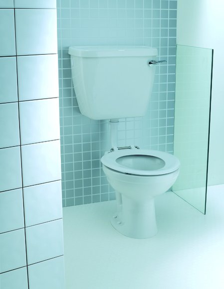 Lecico Ring Seat No Lid For 350mm School Pan White SCWH35PA 