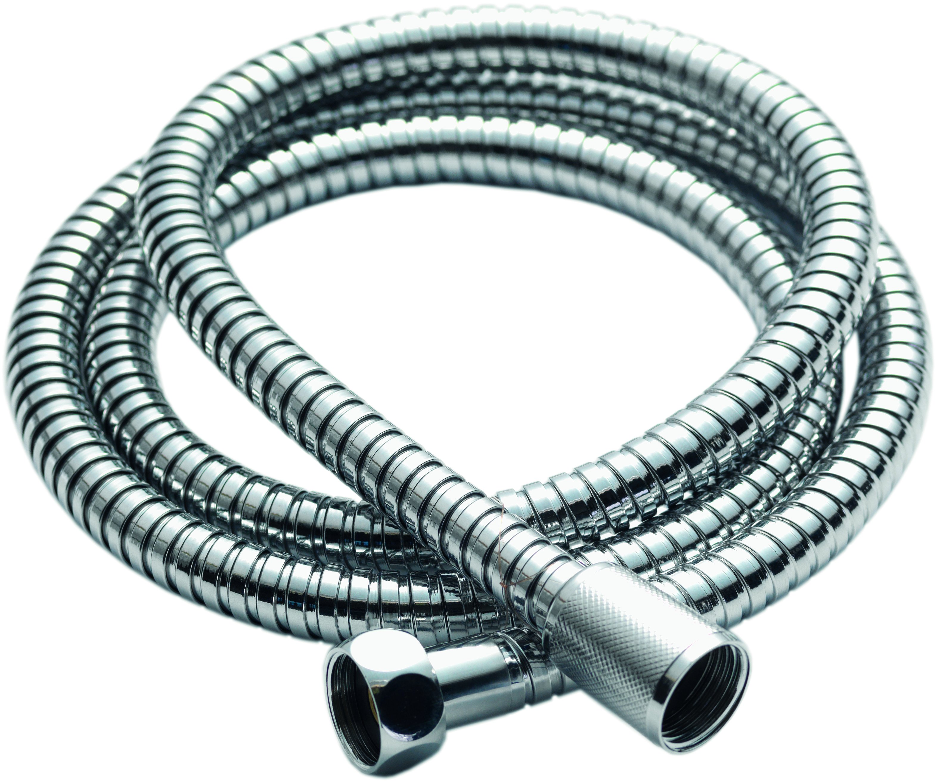 Instinct Chrome 7mm Bore Double Lock Shower Hose 2000mm INS37030