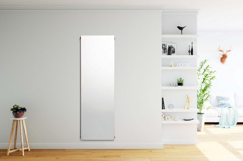Eco Flat 300mm x 2000mm Vertical Double Radiator DMV320