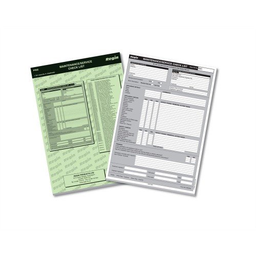 Hays Uk Maintenance Service Check Pad 663018