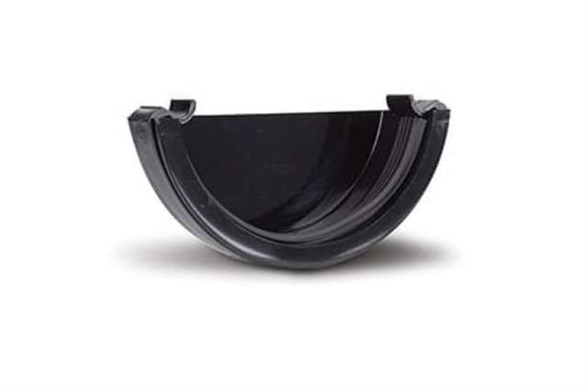 Polypipe Half Round External Stop for Guttering RR107B