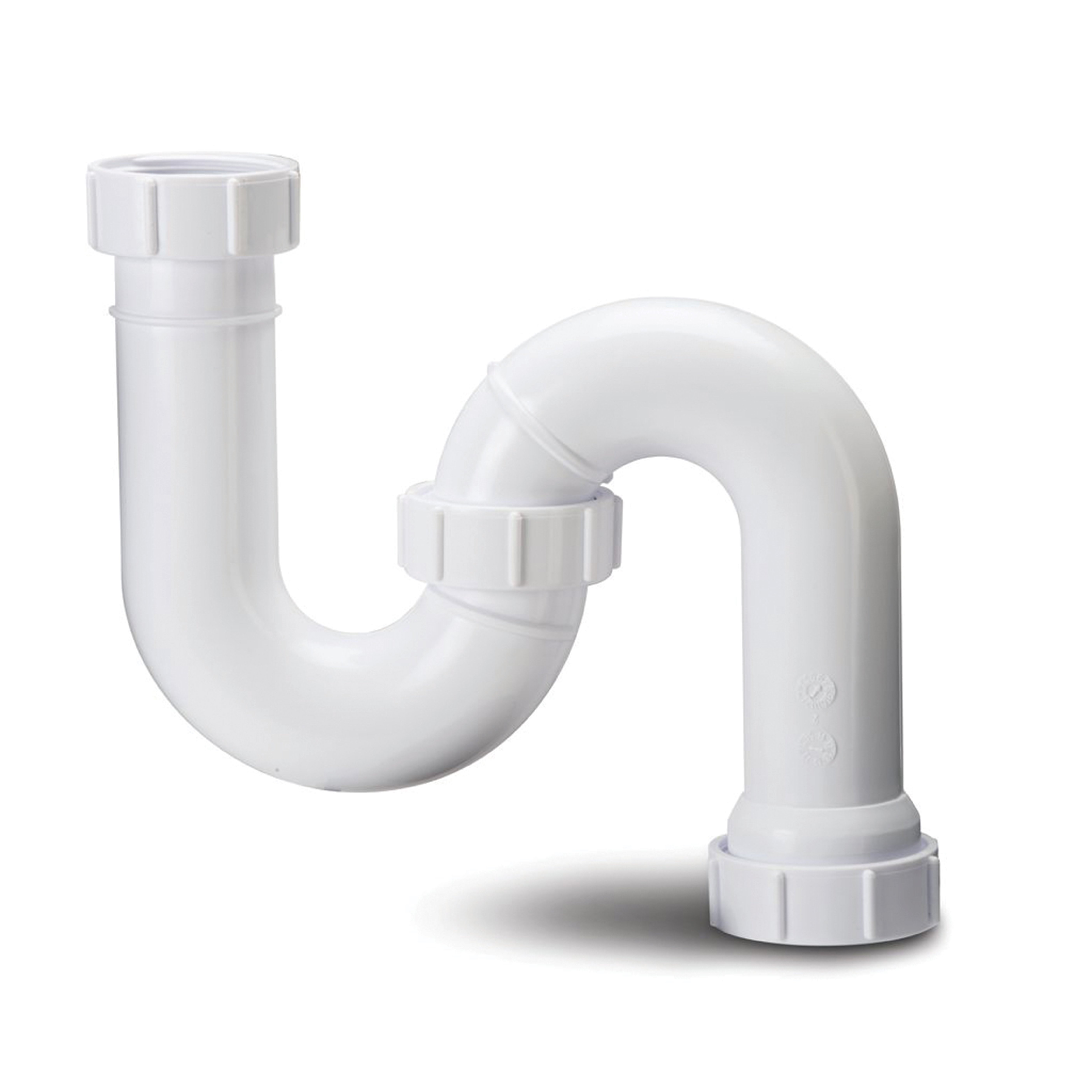 Polypipe 40mm Tubular Swivel S Trap 75mm Seal