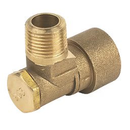 BAYONET SOCKET 1/2 INCH x 15mm SIDE STRAP