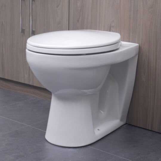 Tucker French Back to Wall Pan (with Soft Close Seat)